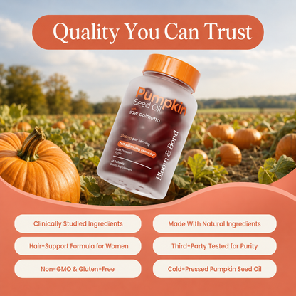 Bloom & Bond | Pumpkin Seed Oil Softgels